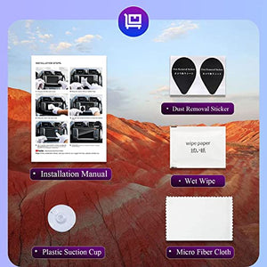 Volkswagen ID.4 2020+ Accessories Tempered Glass Screen Protector for 2020+ Volkswagen ID.4 12-inch GPS Navigation LCD Display Touchscreen HD Clear Protective Film ID.4 Interior Accessories