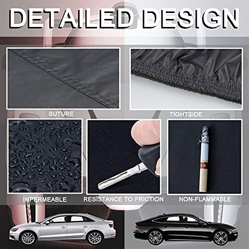 Car Cover Compatible with Jaguar F-type I-pace Mark li S-type Waterproof All Weather Windproof Snowproof UV Anti-bird droppings Not easy to break Safe parking at night ( Color : A , Size : I-pace )