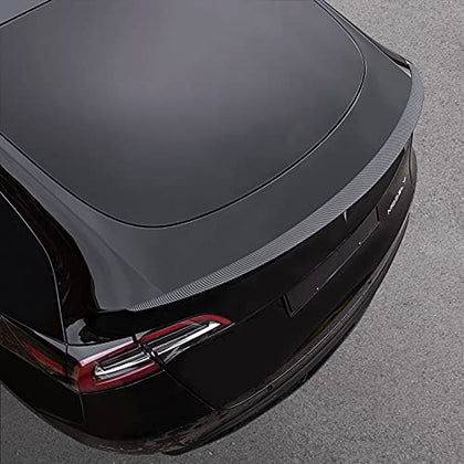 Tesla Model Y Rear Spoiler, ABS Matte Carbon Fiber, 2020-2023