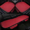 3pcs Car Seat Cushion for Jaguar XE XF E-Pace F-Pace I-pace S-Type XJR XJ8 Comfort Seat Cushion with Non Slip Bottom (Red)