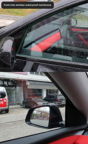 Auto Accessories car Window Waterproofing Membrane for Tesla Model Y 2017-2021 Anti Fog Clear Nano Coating Waterproof Film