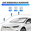 Foldable UV Blocking Windshield Sunshade for 2016-2022 Tesla Model X