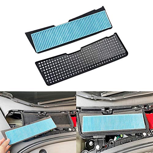 Air Filter Intake & ABS Protection Grille Cover for 2021-2022+ Tesla Model 3