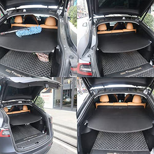 Trunk Divider for Tesla Model Y Trunk Divider Low Frequency Resonance Noise Reduction Layered Storage