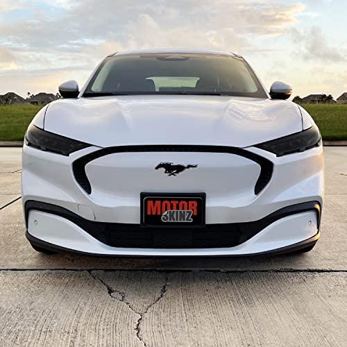 PreCut Vinyl Smoke Tint for 2021-2022 Ford Mustang Mach-E Headlight (1. Headlight, 20% Dark Smoke)