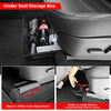 Armrest Center Console Storage Organize Only for 2020-2022 Tesla Model Y, Flocked Organizer Armrest Hidden Cubby Drawer Storage Box & Backseat Box & Under Seat Storage Custom Fit (5 PCS