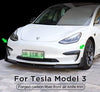 Tesla Model 3 Forged Carbon Fiber Front Trim 2pcs/Set