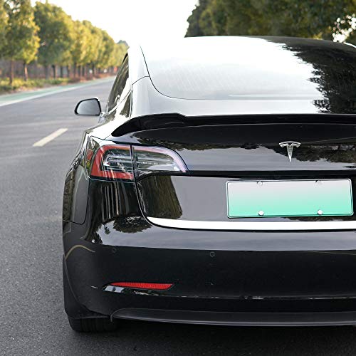 Sport Wing Spoiler for Tesla Model 3 (Glossy Black)