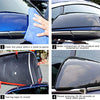 Rear View Mirror Cover Trim 2 Pcs for Tesla Model S 2016-2019 ABS Imitation Carbon Fiber Exterior Car Accessories