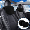 Car Headrest Neck Pillow Fits for Tesla Model 3 Model Y,2 Pack Soft Car Seat Pillow Head Neck Rest Cushion