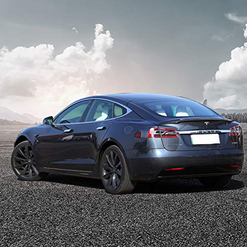 Tesla Model S Performance Style Carbon Fiber Trunk Lip Spoiler
