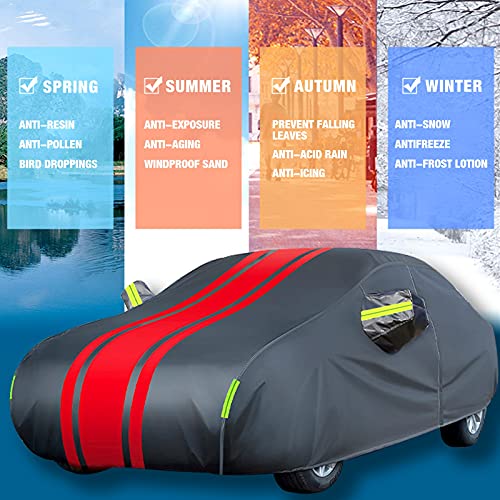 Car Cover for KIA NIRO EV, Outdoor Car Cover Waterproof Car Cover Indoor Outdoor Full Car Cover(Color:44,Size:)