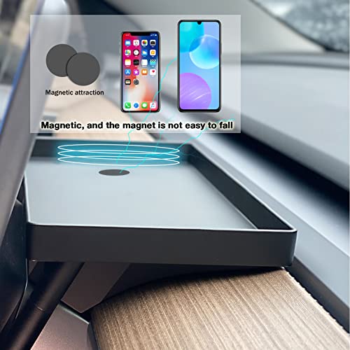 Center Touchscreen Magnetic Hidden Storage Tray for Tesla Model 3 & Y