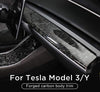 Tesla Model 3 & Y Forged Carbon Fiber Dashboard Cap