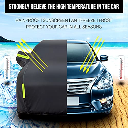 Car Cover for KIA NIRO EV, Outdoor Car Cover Waterproof Car Cover Indoor Outdoor Full Car Cover(Color:44,Size:)