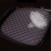 Car Interior Seat Cushion Cover for Jaguar E-PACE F-PACE I-PACE XE XF XFR XJ6 X-Type S-Type PU Leather Diamond Mats 3 Pack (Black)