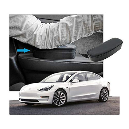 Car Door Elbow Rest Side Door Arm Rest Storage Case for Tesla Model 3/ Model S/Model X, Adjustable Height Arm Rest Comfort