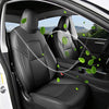 Tesla Model Y Seat Cover Black Leather Car Seat Cushion Protector Custom Fit for Tesla Model Y 2020 2021