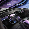Steering Wheel Frame/Trim for 2017-2022 Tesla Model 3 & Y (Starry/Chameleon)
