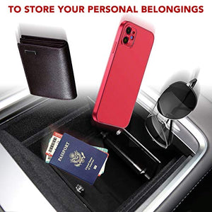 2021-2022 Tesla Model 3 Model Y Center Console Organizer Hidden Storage Box (ONLY FIT New Console)