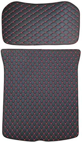 Tesla Model 3 Front Rear Trunk Mat All-Weather PU Leather Cargo Liner
