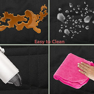 Pet Cargo Liner Cover for Ford Mustang Mach-E 2021, Trunk Mat for Dogs, Scratchproof Nonslip Backing with Bumper Flap Protection