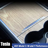 2021-2022+ Model 3 & Model Y Center Console Wood Wrap
