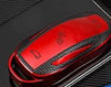 TPU Leather Key Fob Cover for Tesla Model S & Model X (Red)
