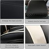 Front Seat Covers for Chevy Chevrolet Bolt EV EUV Car Seat Cover Luxury PU Leather Comfortable Stylish Black