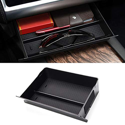 Tesla Model S/Model X Cubby Drawer,Center Console Organizer Storage Box for Tesla Model S/Model X (2012-2019 2020 2021)