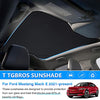 Sunroof Sunshade for Ford Mustang Mach E 2021 2022 Mach-E (NOT for Ford Mustang) Window Sun Shade Foldable Sun Shield Upgrade Reflective Polyester Cover Block Heat and Sun