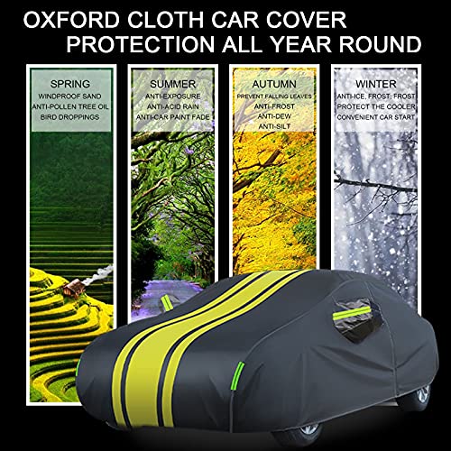 Car Cover for KIA NIRO EV, Outdoor Car Cover Waterproof Car Cover Indoor Outdoor Full Car Cover(Color:66,Size:)