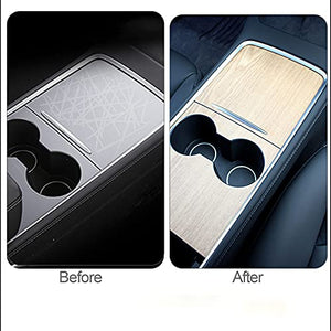 2021-2022+ Model 3 & Model Y Center Console Wood Wrap