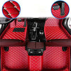 Customized Car Mats are Suitable for Volkswagen ID.4 CROZZ / 2021 Year Waterproof Lining Full Set of Environmentally Friendly Flooring (Red,ID.4 CROZZ / 2021 Year)