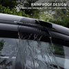 Tesla Model Y Rain/Wind Vent & Window Visors (Matte Black)
