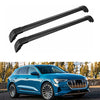 Erisam Roof Cargo Rack Luggage Carrier Fit for Compatible with Audi E-tron 2019 2020 2021 Crossbar Black Aluminum