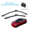 Tesla Model 3 & Y All-Season Replacement Windshield Wiper Blades
