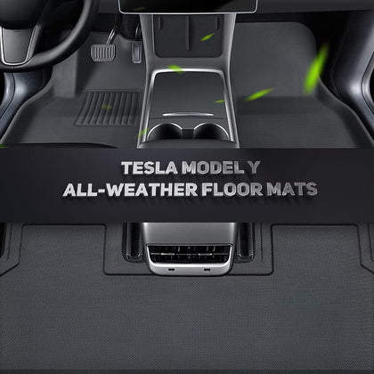 All-Weather Vehicle Mats/ Floor Mats for 2021 2022 Tesla Model Y