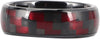 Red Carbon Fiber Smart Ring for Tesla Model S, 3, X, & Y