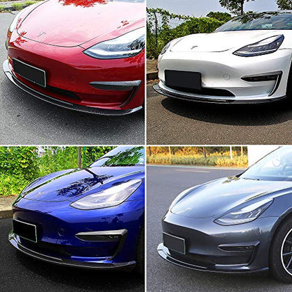 Tesla Model 3 Carbon Fiber Front Bumper Lip