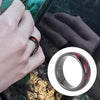 Red Carbon Fiber Smart Ring for Tesla Model S, 3, X, & Y
