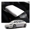 White Armrest Cover for Tesla Model 3 & Y