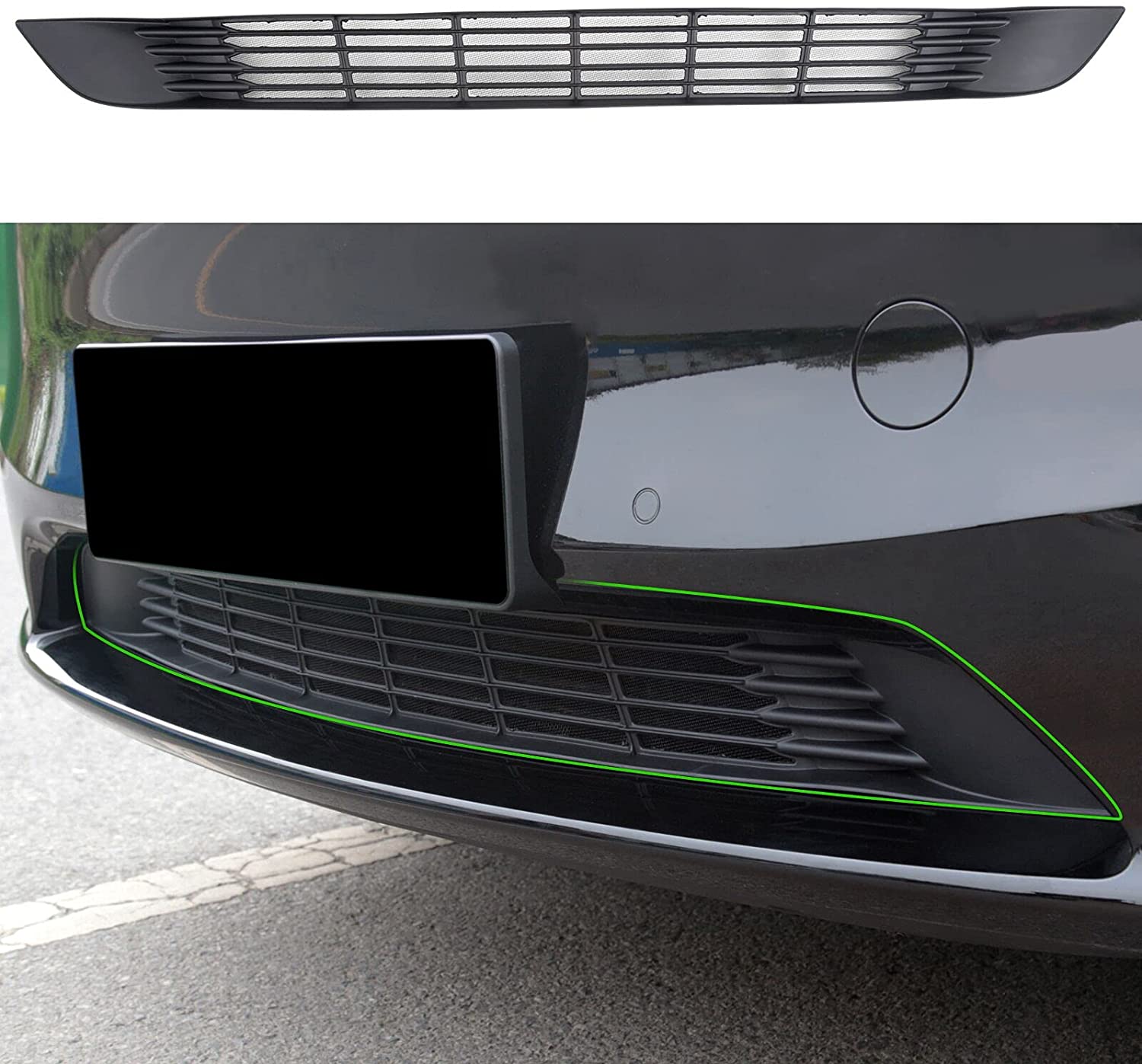 Tesla Model Y ventilation grille for air intake in Frunk - 2-piece