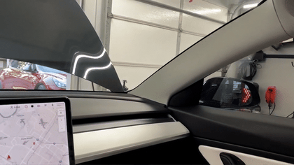 Convex Wide Angle Anti-Glare Blind Spot Mirrors for Tesla Model 3 & Y
