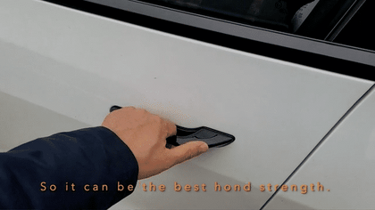Easy to Open Add On Door Handles for Tesla Model 3 & Y (Matte Black-4 Piece Set)