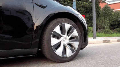 Fender Flares/Wheel Arches for 2020-2022 Tesla Model Y (4 Sides-Glossy Black)