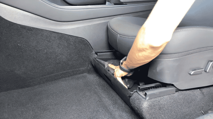 Front Under Seat Storage Organizer Tray for Tesla Model Y