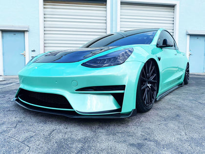 Prime-X Aerodynamic Full Body kit for Tesla Model 3