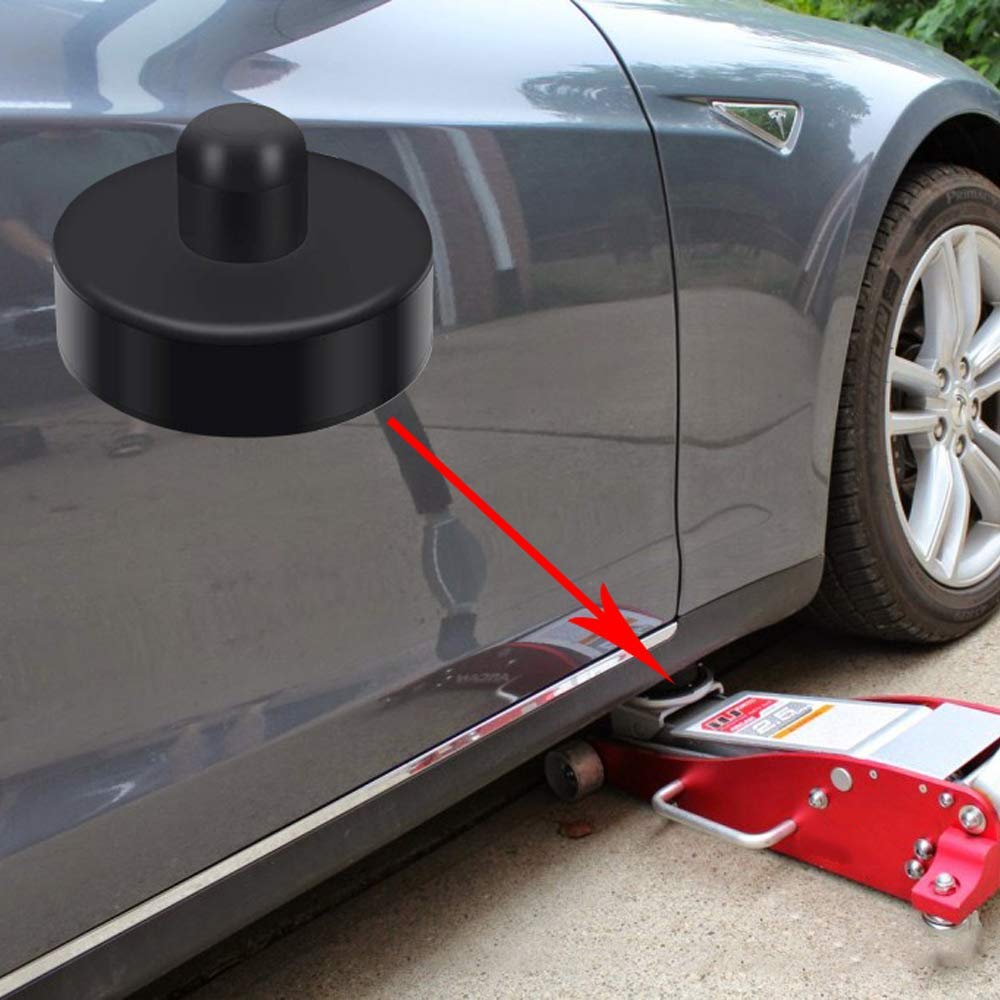 Rubber Jack Pad For Tesla Model 3/y/s/x, 4 Tesla Vehicle
