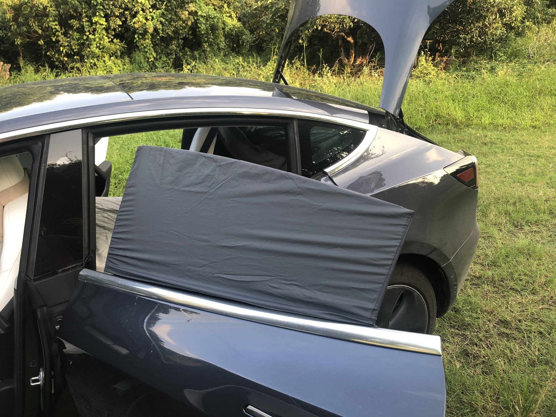 Fenstervorhänge für Tesla Model 3 Sonnenschutz Drape Cover